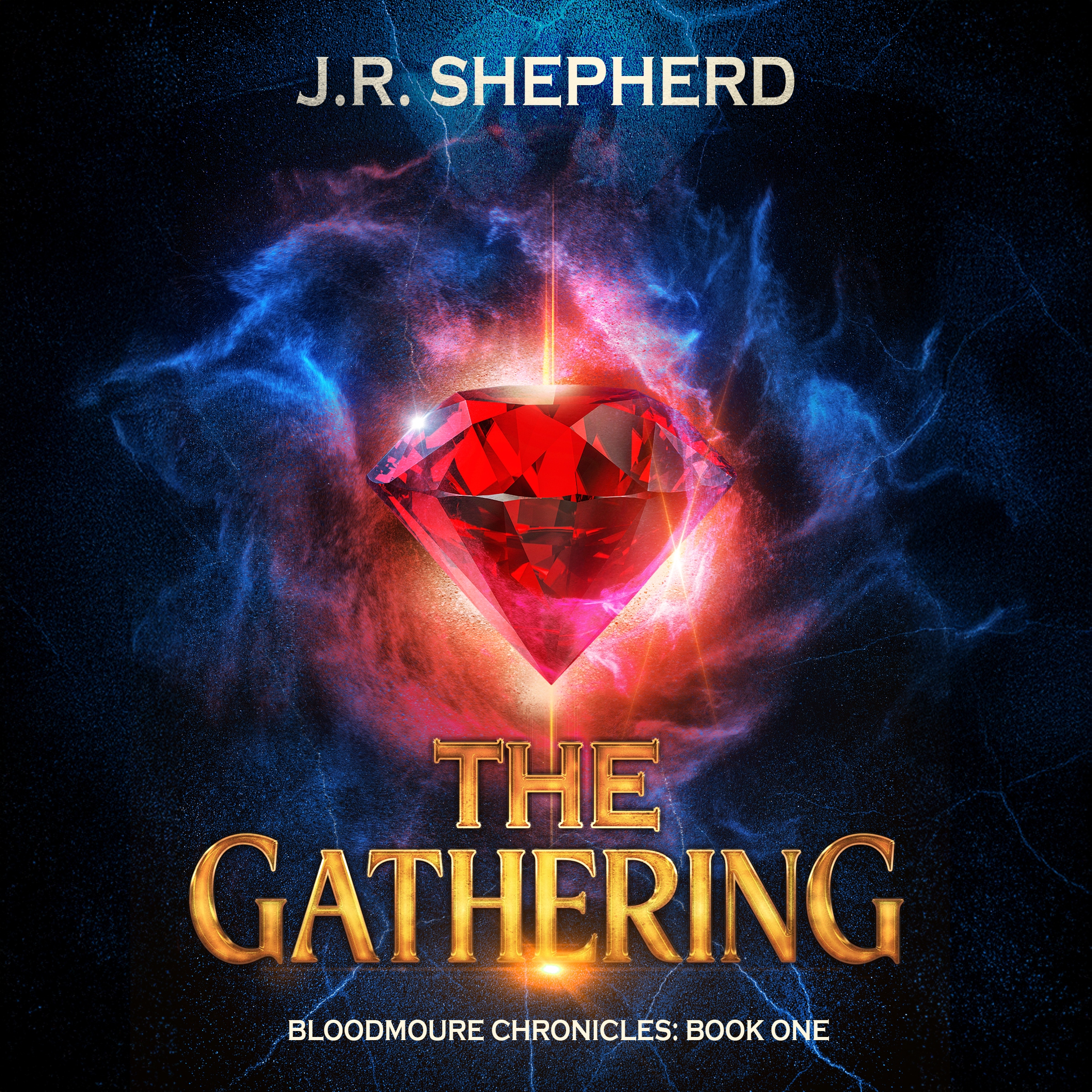 The Gathering by J.R. Shepherd — YA Epic Fantasy Novel Cover